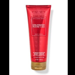 STRAWBERRY POUND CAKE Ultimate Hydration Body Cream Bath and body works